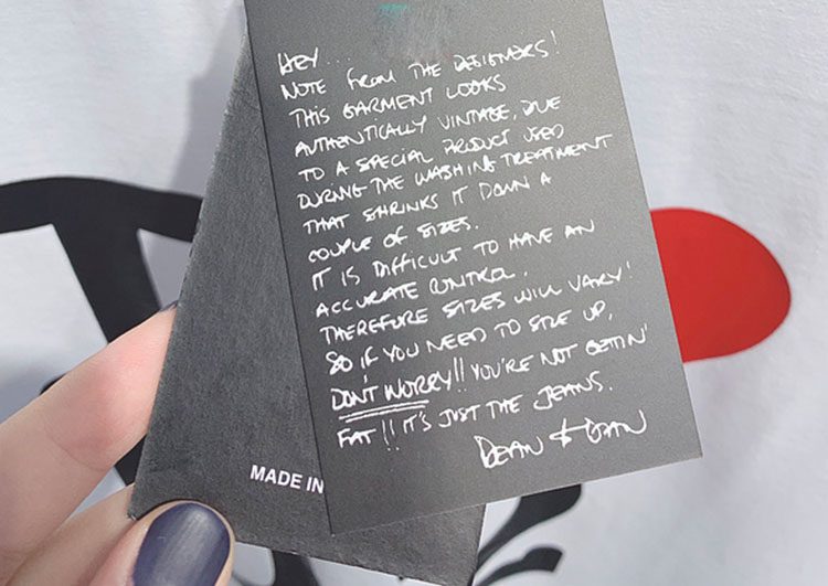 DSQUARED2 TSHIRT MEN SHORT - White Red & Black – תמונה 4