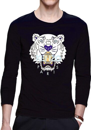 קנזו-KENZO קנזו חולצות שרוול ארוך לגברים - BLACK