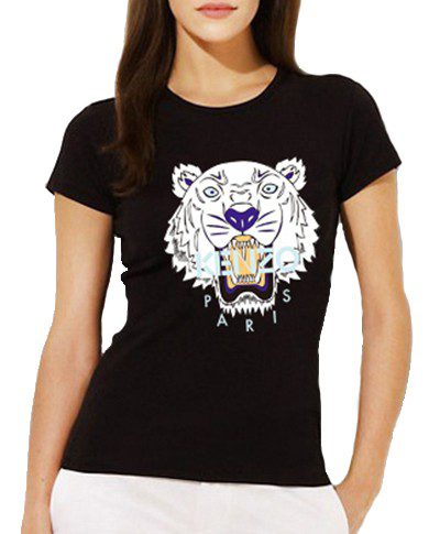 KENZO-קנזו חולצות שרוול קצר לנשים - Black