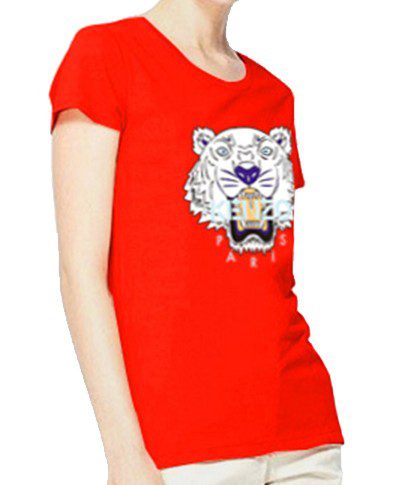 KENZO-קנזו חולצות שרוול קצר לנשים - Red