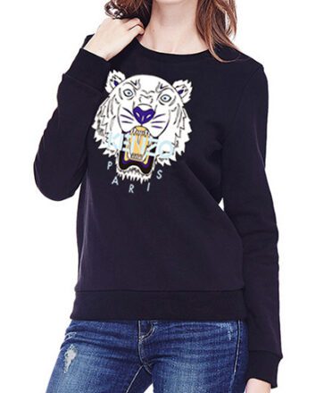 קנזו-KENZO- קנזו סווצ'רים לנשים - BLACK