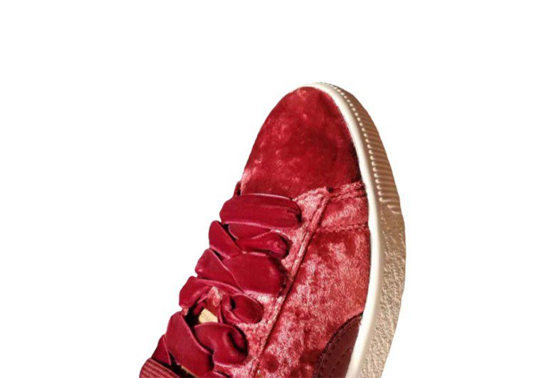 נעלי פומה- PUMA CLYDE x EXTRA BUTTER-Velvet Color Fire Brick – תמונה 5