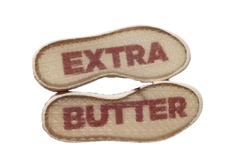 נעלי פומה- PUMA CLYDE x EXTRA BUTTER-Velvet Color Fire Brick – תמונה 7