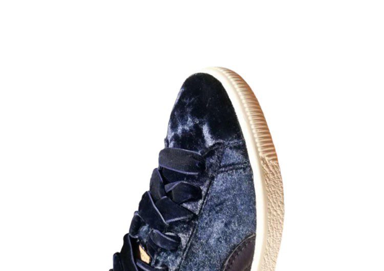 נעלי פומה- PUMA CLYDE x EXTRA BUTTER-Velvet Color Tangaroa – תמונה 8