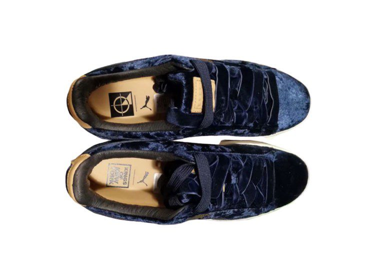 נעלי פומה- PUMA CLYDE x EXTRA BUTTER-Velvet Color Tangaroa – תמונה 3