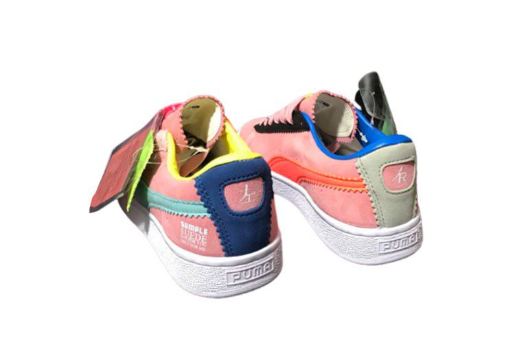 נעלי פומה- PUMA Sample Suede by Michael Lau-Sea Pink – תמונה 5