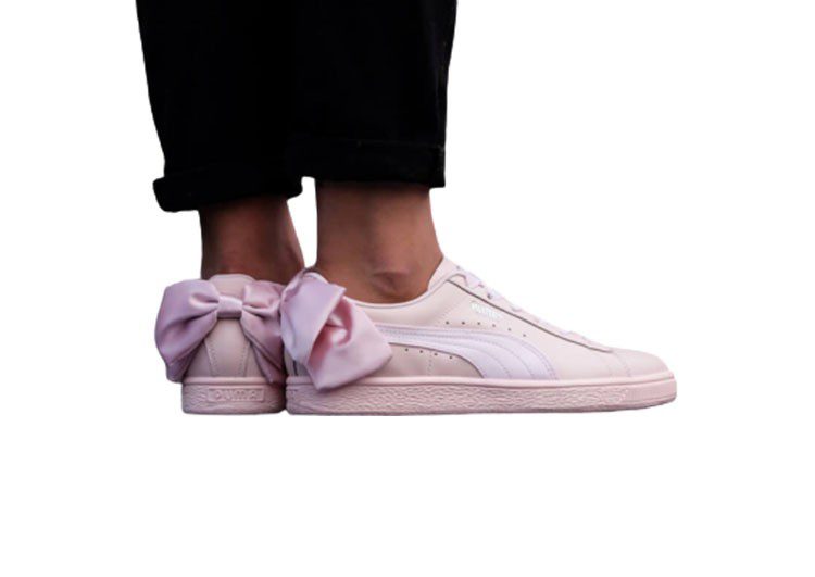 נעלי פומה- PUMA basket heart rihanna leather -Prim – תמונה 3