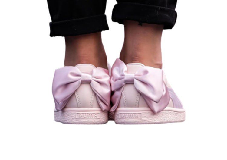 נעלי פומה- PUMA basket heart rihanna leather -Prim – תמונה 6