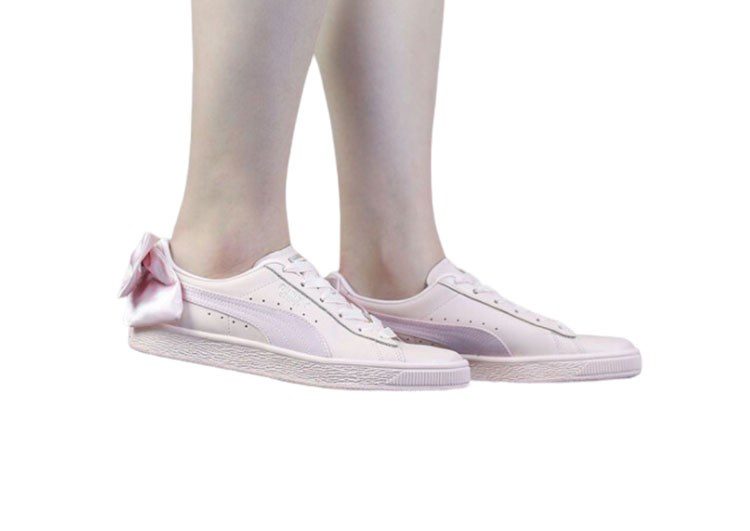 נעלי פומה- PUMA basket heart rihanna leather -Prim – תמונה 4