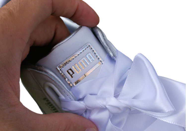 נעלי פומה- PUMA basket heart rihanna leather -Solitude – תמונה 6