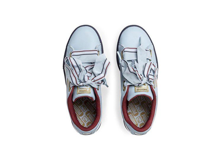 נעלי פומה- PUMA basket heart rihanna leather -Spindle – תמונה 3