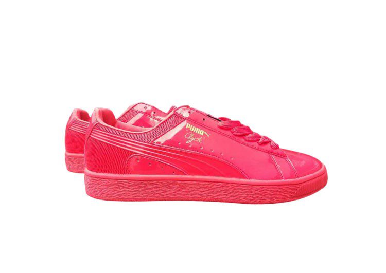 נעלי פומה- PUMA mirror panel shoes -Radical Red – תמונה 4