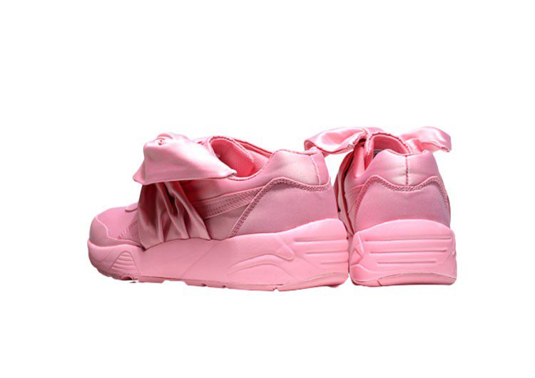 נעלי פומה- PUMA rihanna bow rubbon silk cherry blossom pink -Can Can – תמונה 8