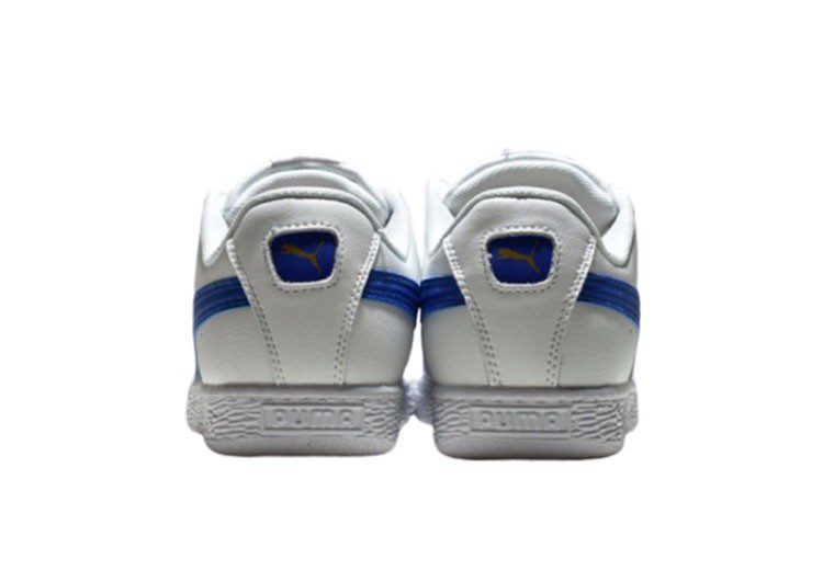 נעלי פומה-Puma Basket classic LFS-White-Blue – תמונה 7