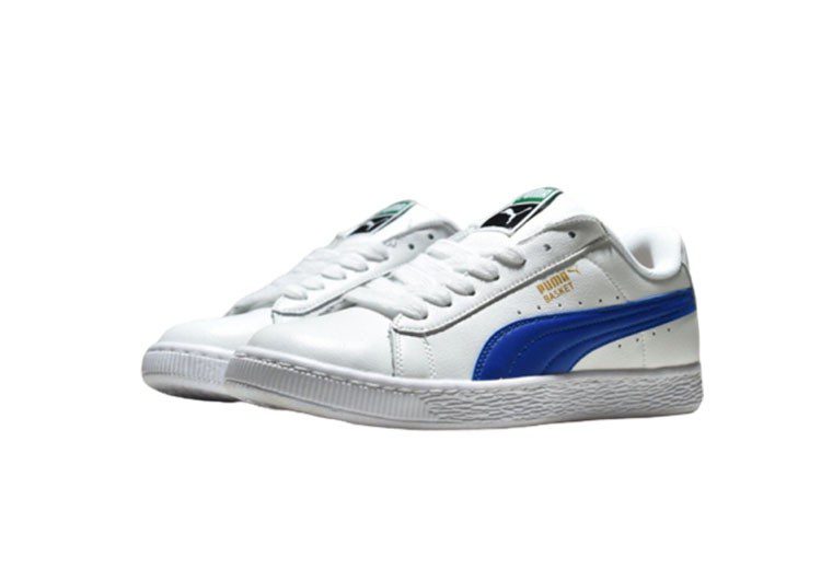 נעלי פומה-Puma Basket classic LFS-White-Blue – תמונה 3