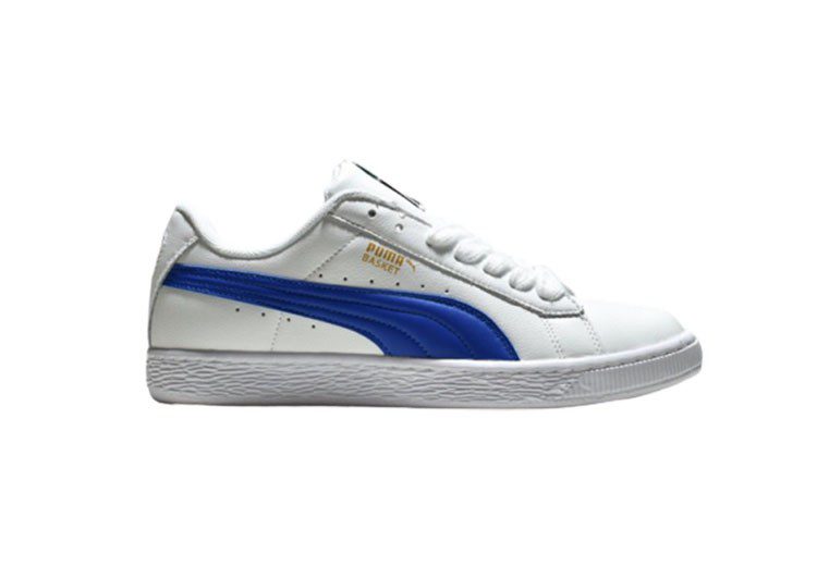 נעלי פומה-Puma Basket classic LFS-White-Blue – תמונה 2