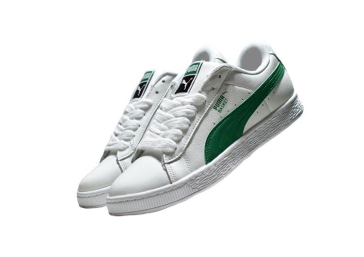נעלי פומה-Puma Basket classic LFS-White-Green – תמונה 3