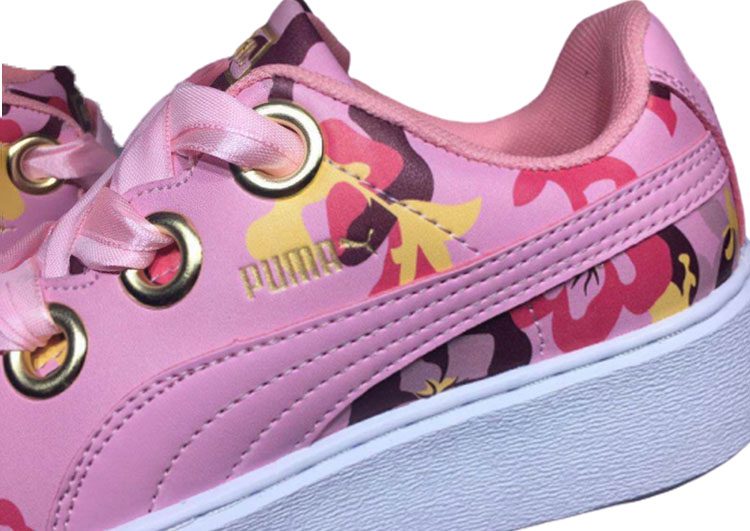 נעלי פומה- Puma Platform Kiss Careaux Rihanna -Plum – תמונה 3