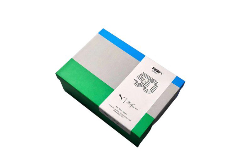 נעלי פומה- Puma SUEDE Hyper-Black and Alizarin – תמונה 7