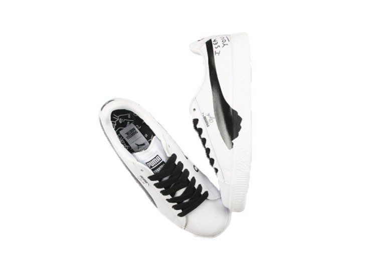 נעלי פומה-Puma X Shantell Martin-Black-White – תמונה 3