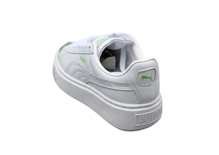 נעלי פומה- Puma platform shoes top pog leather gold head silver hesd frosted hesd flash drill bit-Envy – תמונה 5