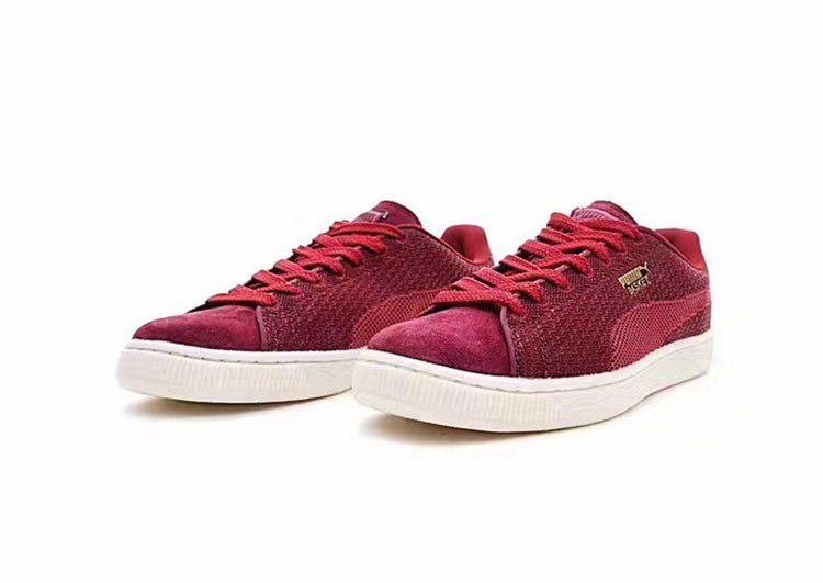 נעלי פומה- Puma suede Classic+ Knit -Lipstick – תמונה 2