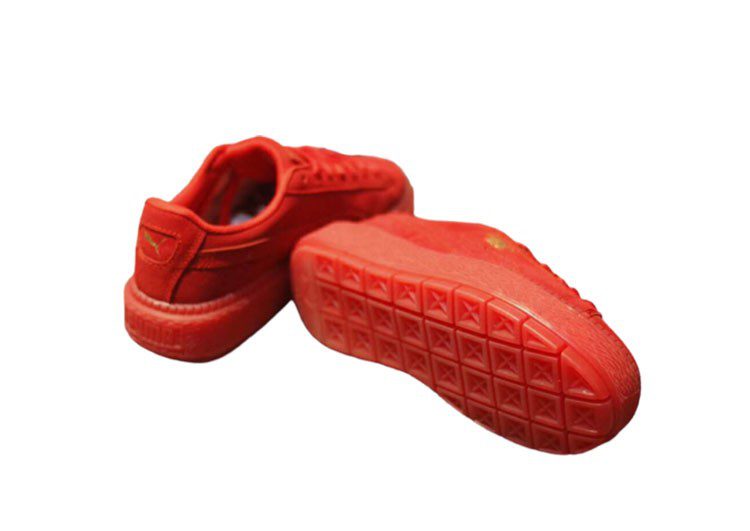 נעלי פומה- Puma suede platform rihanna plarform shoes-Cardinal – תמונה 9