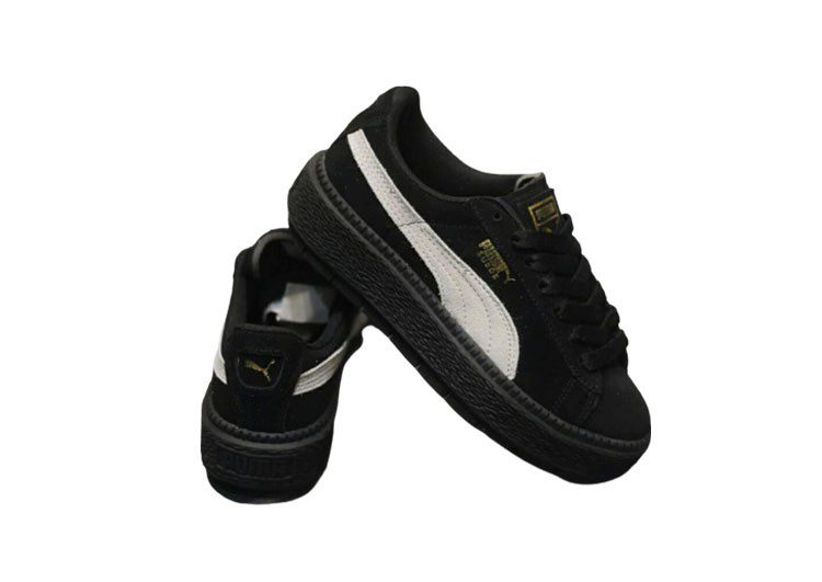 נעלי פומה- Puma suede platform rihanna plarform shoes-Midnight Moss – תמונה 6