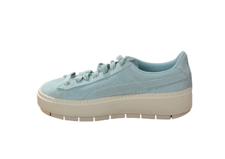 נעלי פומה- Puma suede platform rihanna plarform shoes-Shadow Green – תמונה 6