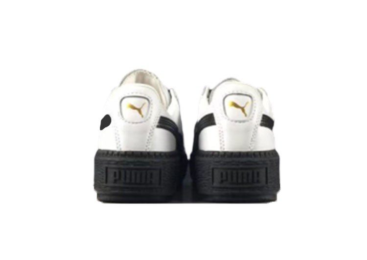 נעלי פומה- Puma suede platform rihanna platform shoes leather-Desert Storm – תמונה 4