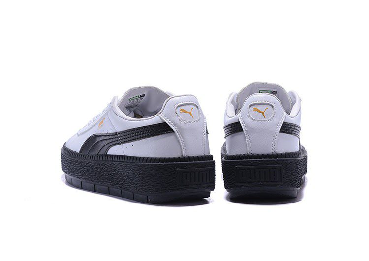 נעלי פומה- Puma suede platform rihanna platform shoes leather-Lavender Grey – תמונה 5