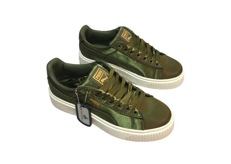 נעלי פומה-Rihanna II Puma Velvet Denim Satin-Petite Highland – תמונה 3