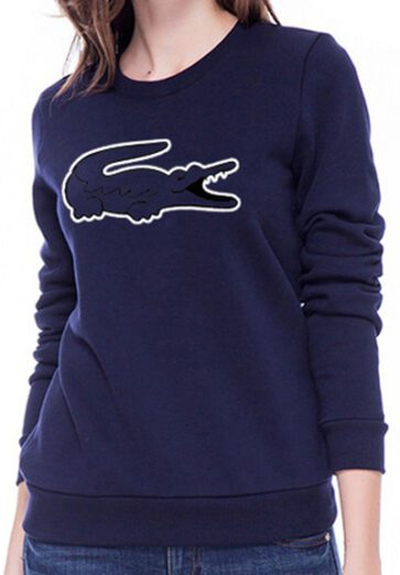 לקוסט-LACSOTE  SWETER WOMEN DESGIN- NAVY BLUE