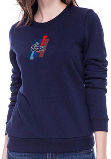 לקוסט-LACSOTE  SWETER WOMEN DESGIN- NAVY BLUE
