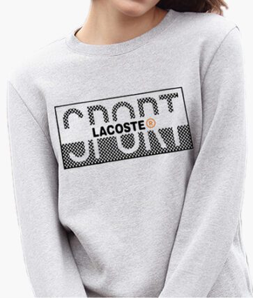 לקוסט-LACSOTE  SWETER WOMEN DESGIN- GRAY