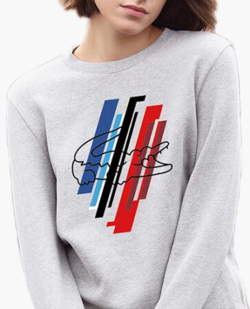 לקוסט-LACSOTE  SWETER WOMEN DESGIN- GRAY