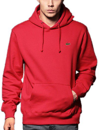 לקוסט-LACSOTE SWETER MEN DESGIN- RED
