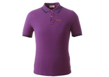 פראדה-PRADA TSHIRT POLO SHORT MEN - Purple