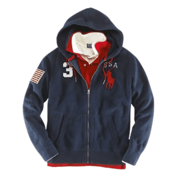 ראלף לורן-RL MEN’S JACKET HOODIES BLUE