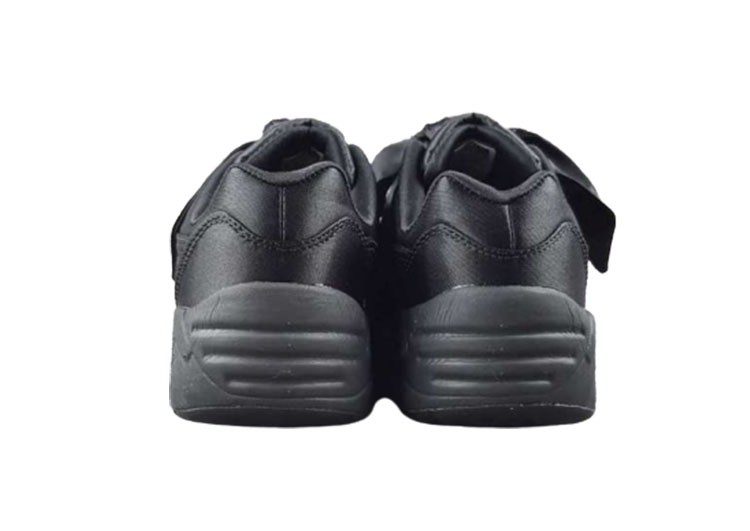 נעלי פומה- puma rihanna bow rubbon silk cherry blossom pink-Shuttle Grey – תמונה 7