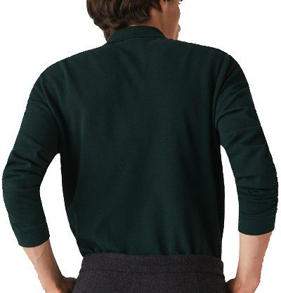 לקוסט-LACSOTE TSHIRT MEN POLO LONG - Cyprus – תמונה 5