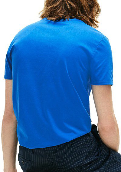 לקוסט-LACSOTE TSHIRT MEN SHORT - Blue – תמונה 2
