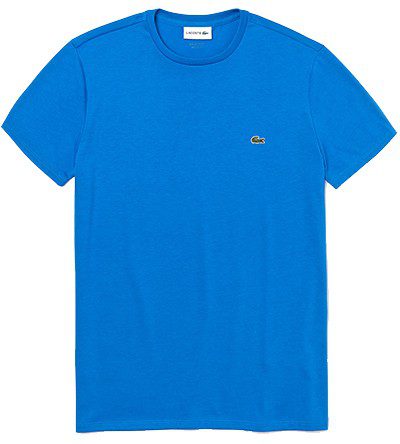 לקוסט-LACSOTE TSHIRT MEN SHORT - Blue – תמונה 3