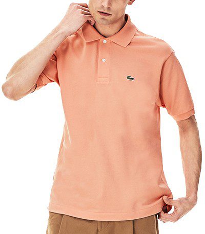לקוסט-LACSOTE TSHIRT MEN'S POLO SHORT - Mandys Pink