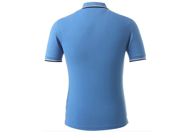 פראדה-PRADA TSHIRT POLO SHORT MEN - Blue – תמונה 2