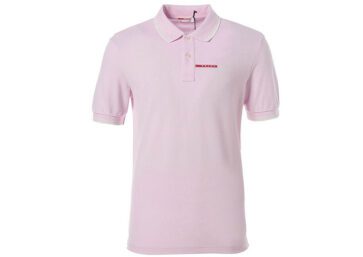 פראדה-PRADA TSHIRT POLO SHORT MEN - Light Pink