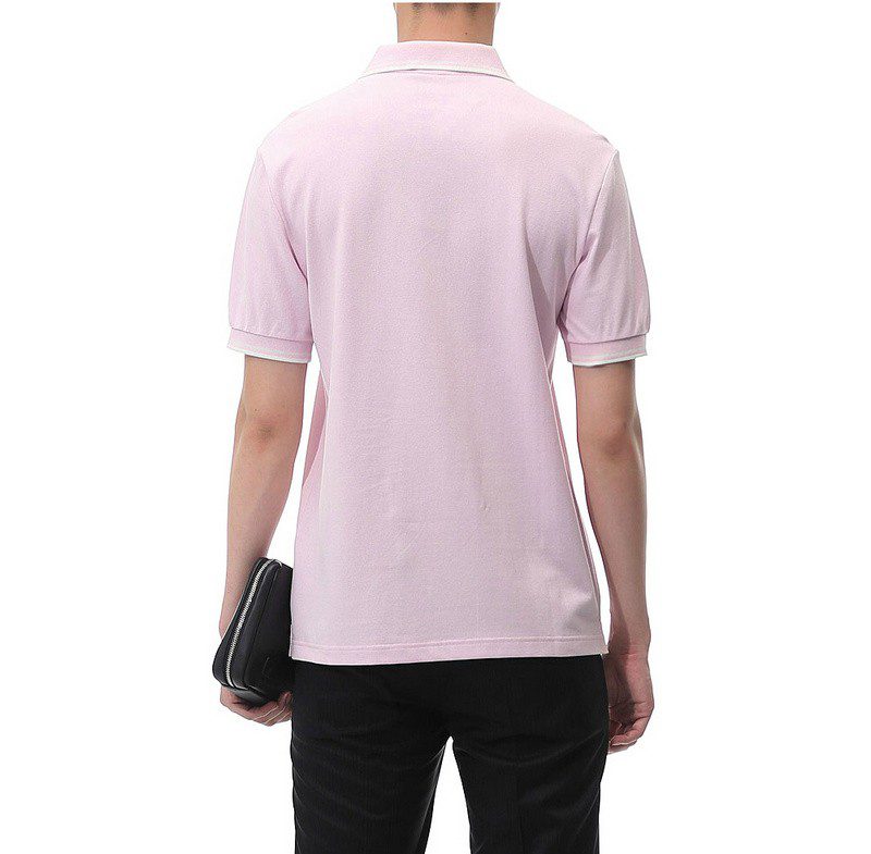 פראדה-PRADA TSHIRT POLO SHORT MEN - Light Pink – תמונה 6