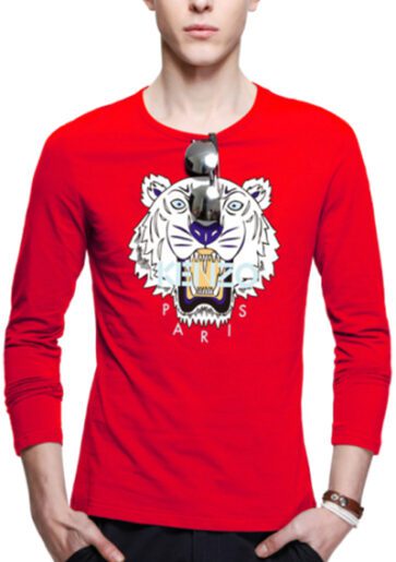 קנזו-KENZO קנזו חולצות שרוול ארוך לגברים - Red