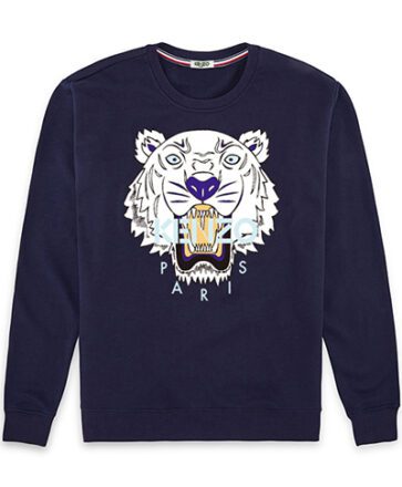 קנזו-KENZO- קנזו סווצ'רים לנשים - Navy Blue