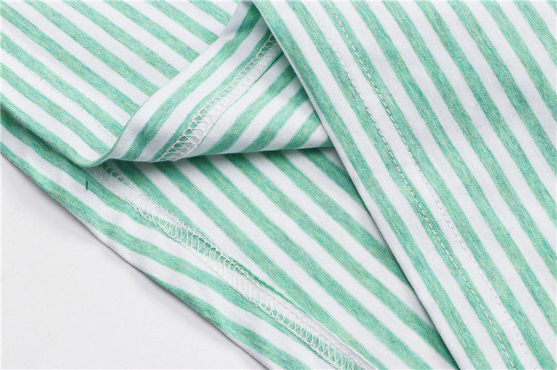 בוס-HUGO BOSS TSHIRT MEN'S SHORT - White Green – תמונה 9